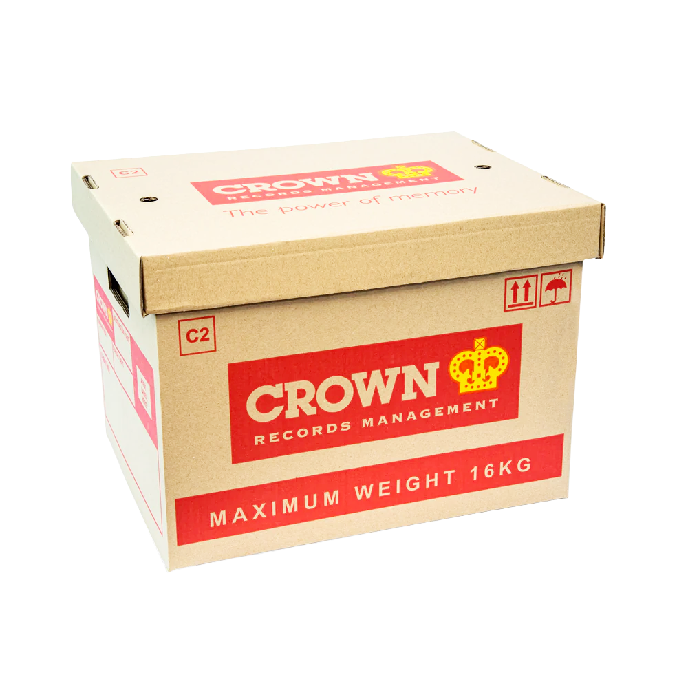 Medium File Storage Carton Box with Lid