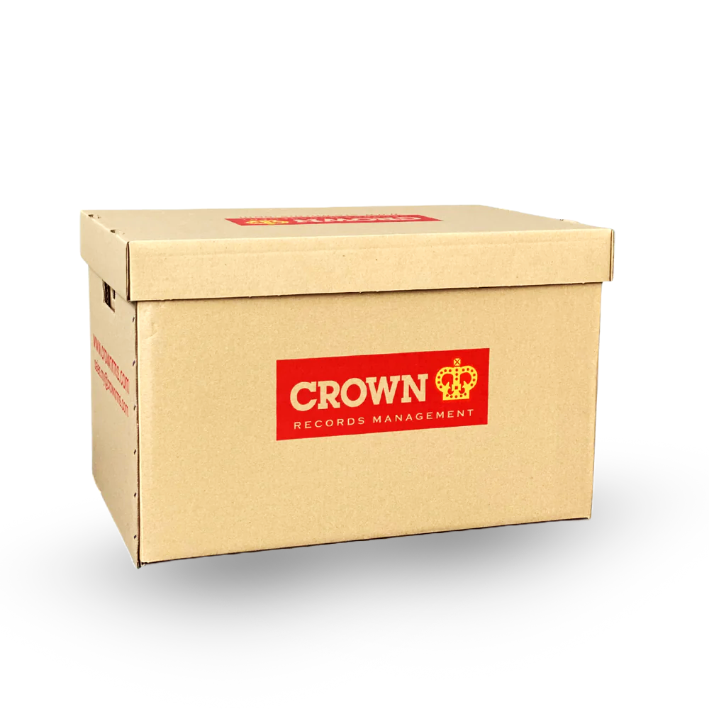 Medium File Storage Carton Box with Lid