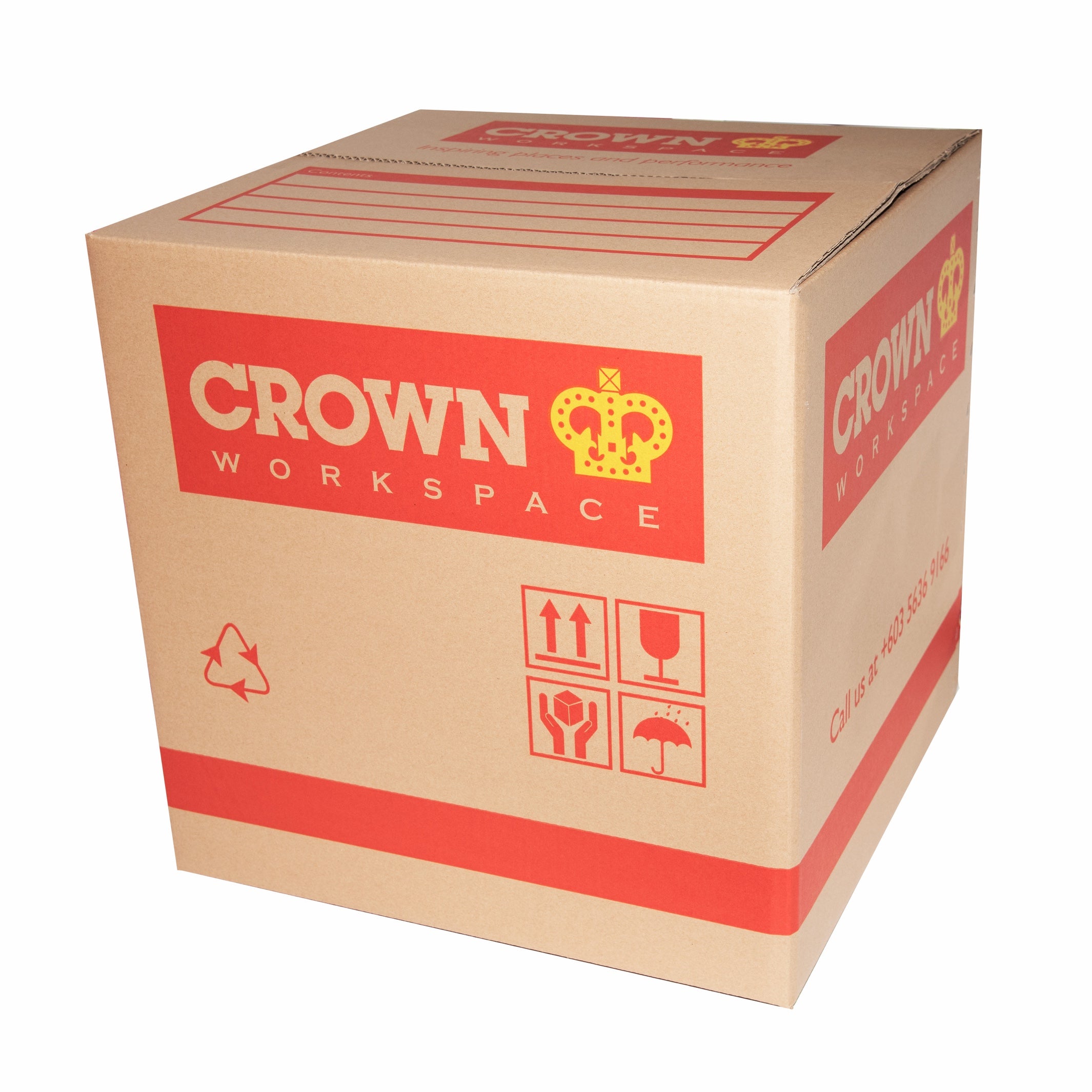 Medium Carton Box for Office Moving - 482x482x482mm