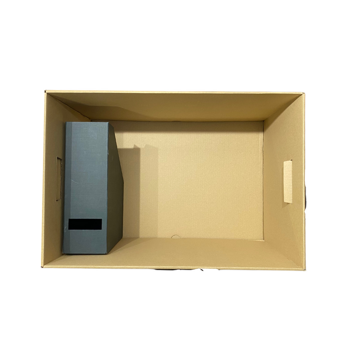 Large File Storage Carton Box with Lid - 533x355x338mm